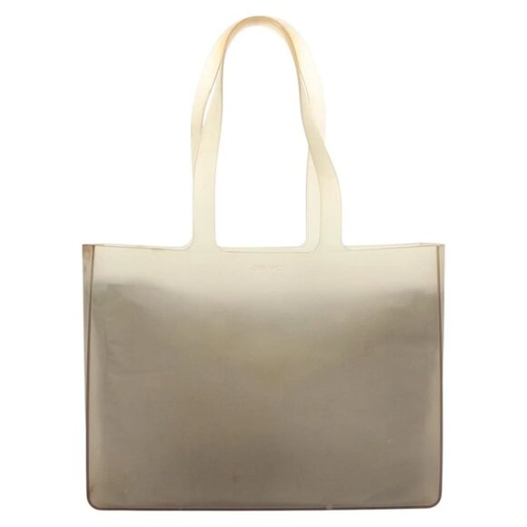 CHANEL Tote Bag Rubber Gray CC - Picture 2 of 14